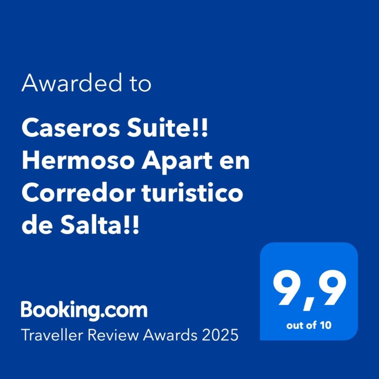 Apartment Caseros Suite!! Hermoso En Corredor Turistico De Salta!!